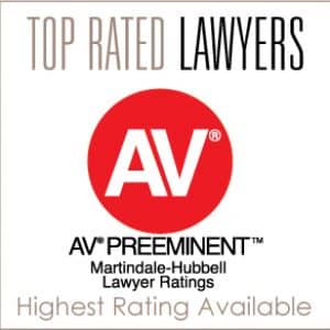 Martindale-Hubbel AV Preeminent Rated Lawyer